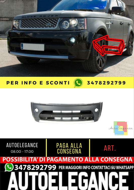 ✨Autobiography Look Front Bumper for Range RoverSport L320 Facelift 09-12✨