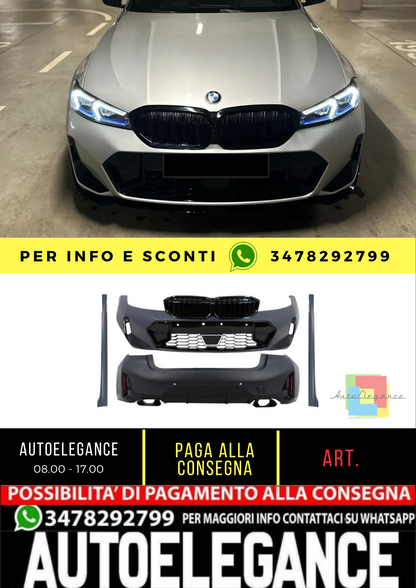 ⭐BODYKIT SUITABLE FOR BMW 3 Series G20 Sedan (2018-2022) Upgrade to LCI De ⭐ 