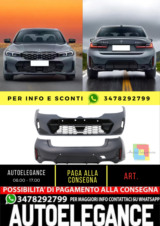 ⭐BODYKIT SUITABLE FOR BMW 3 Series Sedan G20 LCI (2023-) M-Tech Design ⭐ 