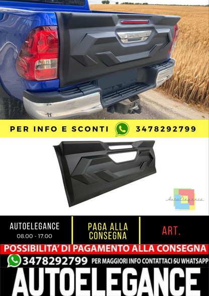 ⭐Cover cofano posteriore adatto per Toyota Hilux 8 2015+ Off Road Style⭐