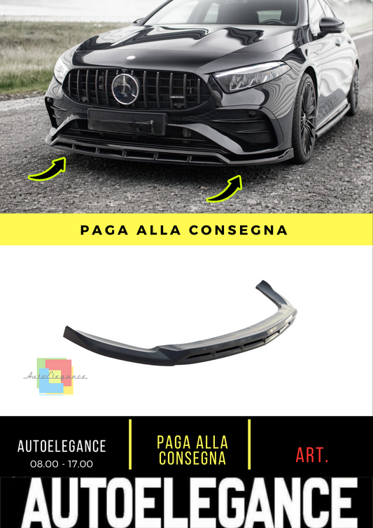 2107 🔥Front Splitter Suitable for Mercedes-AMG A35 W177 Facelift🔥 