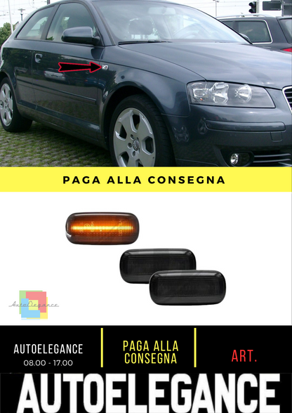 ⭐LED SIDE LIGHTS SET SUITABLE FOR Audi A3 8P⭐