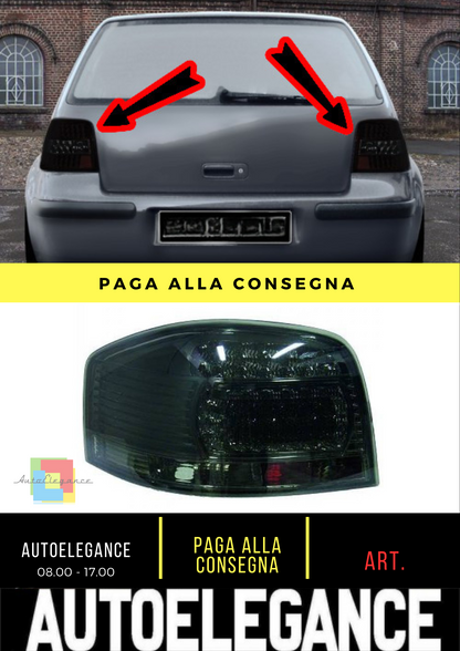 ⭐Rear Combination Light Set Suitable For Audi A3 03-08 CLEAR GLASS CO⭐