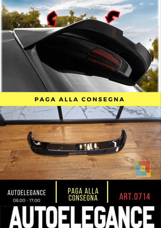 ✨0714 SPOILER SUITABLE FOR VW GOLF 7 GOLF 7.5 RLINE GLOSSY BLACK✨