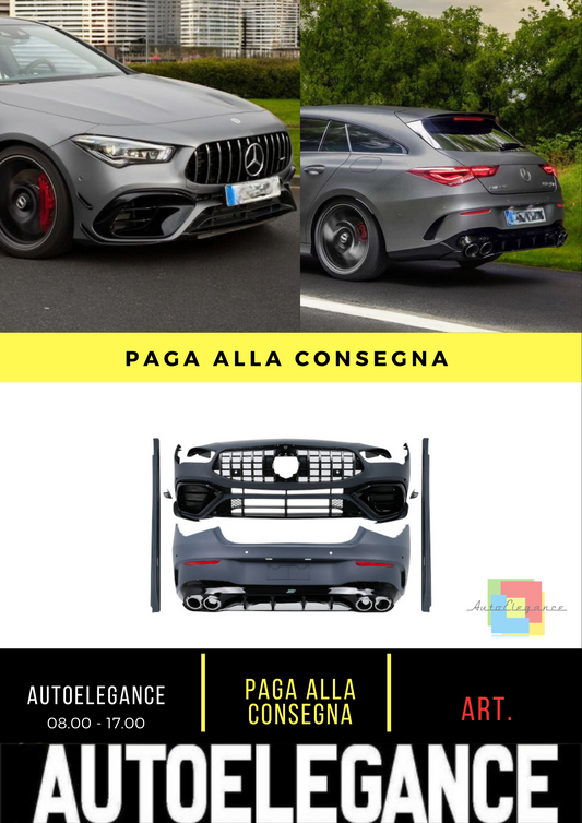 ⭐BODYKIT SUITABLE FOR Mercedes CLA C118 Sedan X118 Shooting Brake 19-up CLA45⭐