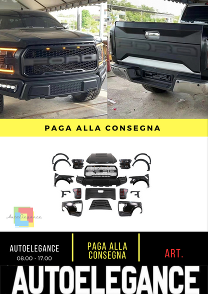 🛡️ BODYKIT SUITABLE FOR Ford Ranger (2015-2021) to F150 Raptor 2017🛡️ 