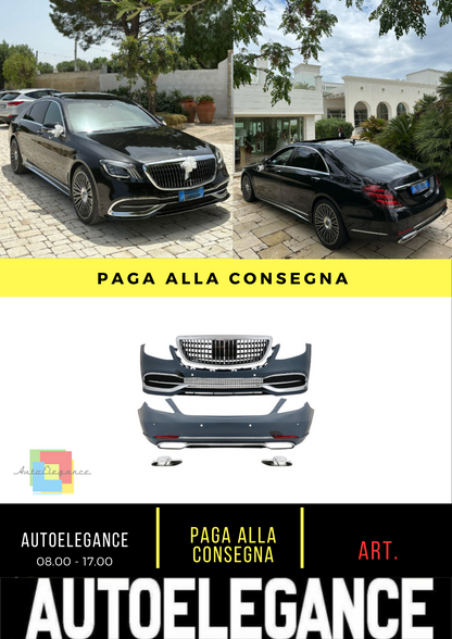 🔥BODYKIT SUITABLE FOR Mercedes S-Class W222 Facelift (2013-Up) M-Design🔥