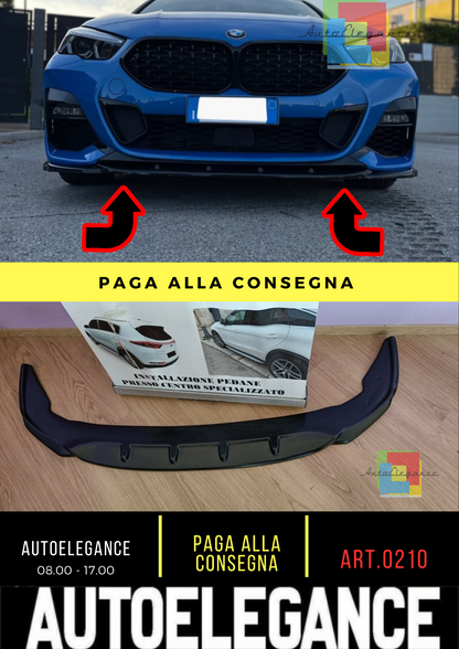 ⚡0210 SPLITTER SUITABLE FOR BMW 2 SERIES GRAND COUPE F44 MSPORT 2019+⚡