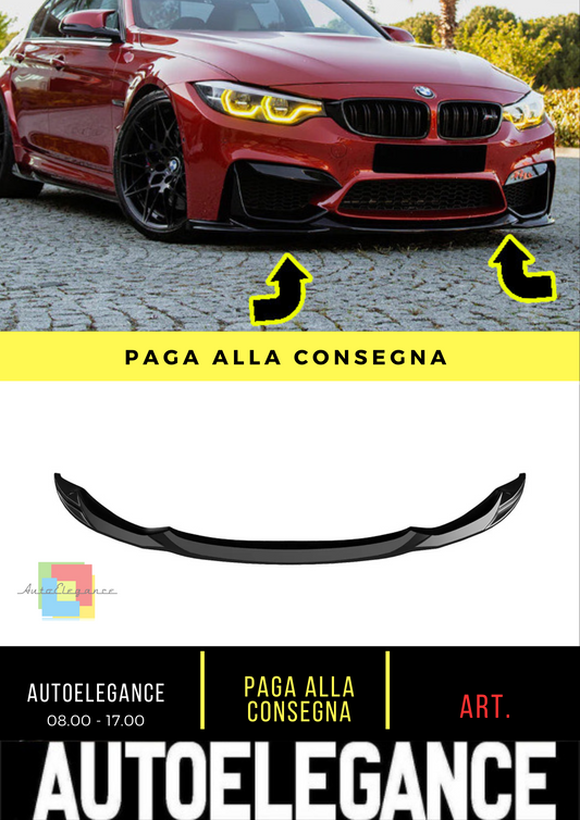 ❄️FRONT SPLITTER SUITABLE FOR BMW M4 F82 2014-2021❄️