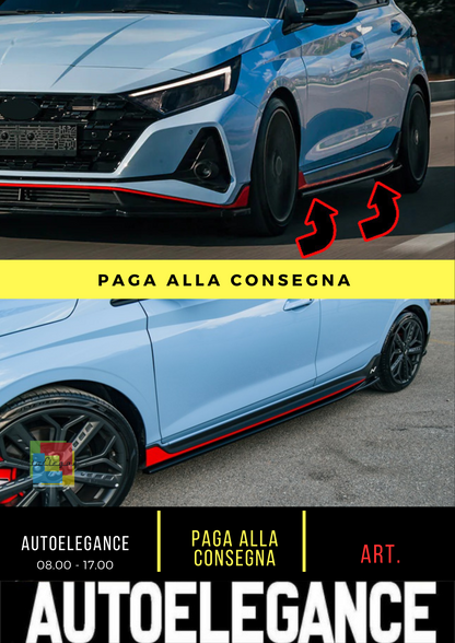 ⭐MINNIGONE LATERARI PER ADATTO PER HYUNDAI I20 N Mk3 2020+⭐