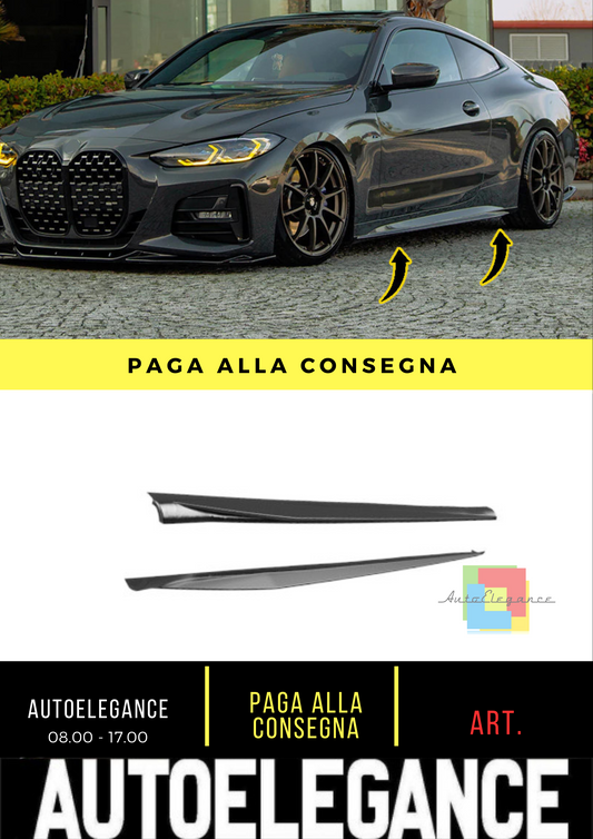 ⭐SKIRT SUITABLE FOR BMW 4 Series Coupe/Cabrio G22 M440i M-Pack 20-24 Facelift⭐