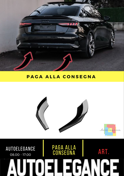 💎Divisori Laterali Posteriori Adatto Per AUDI A3 8Y Berlina/Sportback 20-24💎