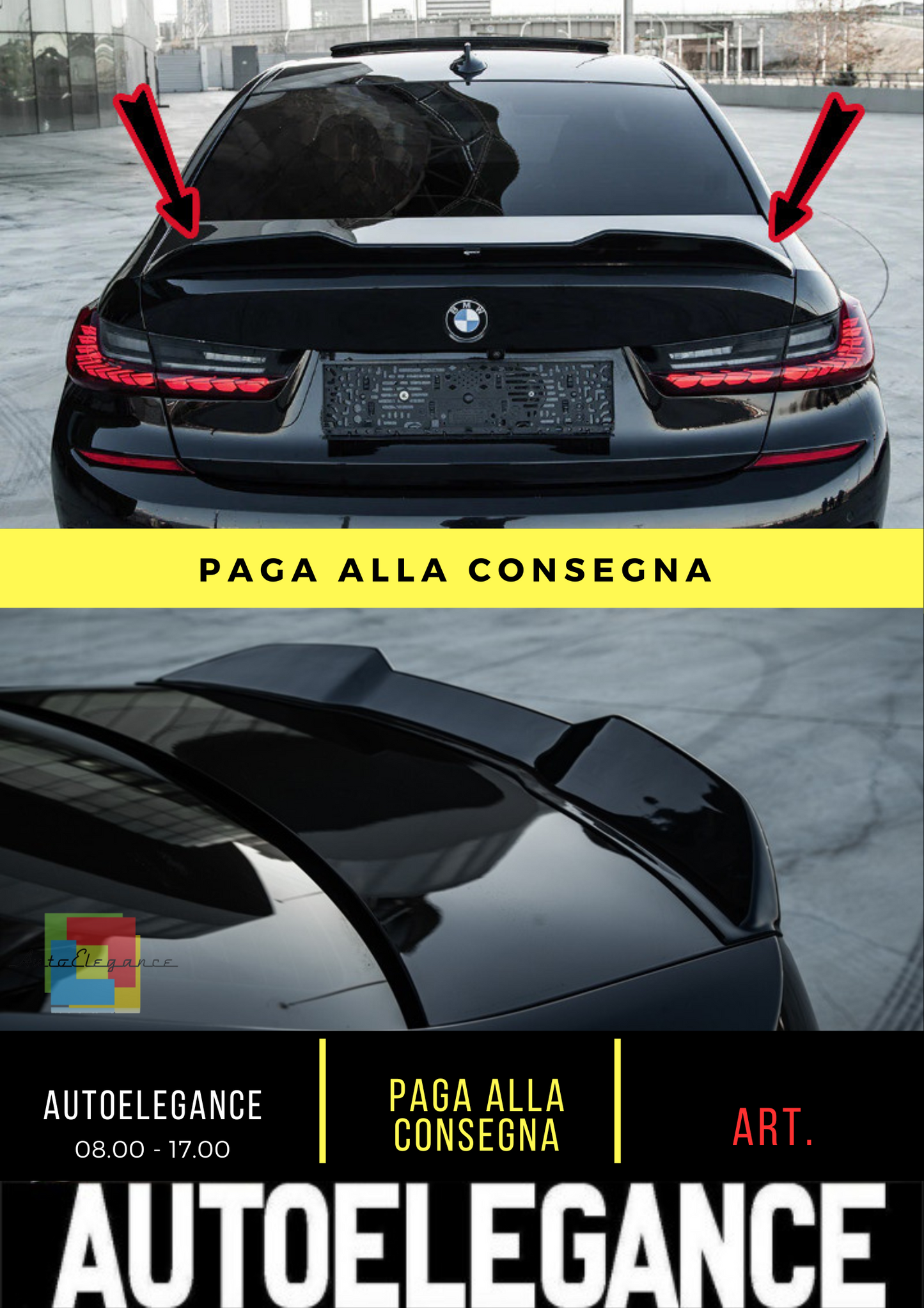 🔥SPOILER SUITABLE FOR BMW 3 Series G20/G21 M-Pack 2022+ M340i🔥 