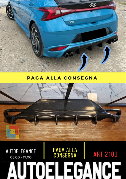 ⭐2106 DIFFUSORE ADATTO PER HYUNDAI i20 2022+ LOOK TUNING GREZZO⭐