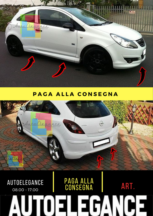 🔥BODYKIT SUITABLE FOR Opel Corsa D 3 doors🔥 