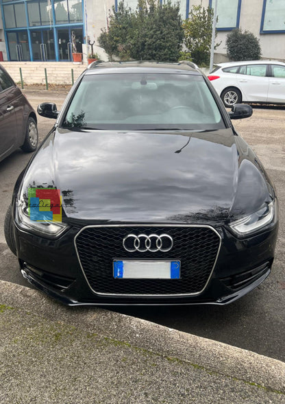0624⭐GRIGLIA ANTERIORE AUDI A4 B8 12-15 AVANT BERLINA CALANDRA RS4 CROMATO⭐