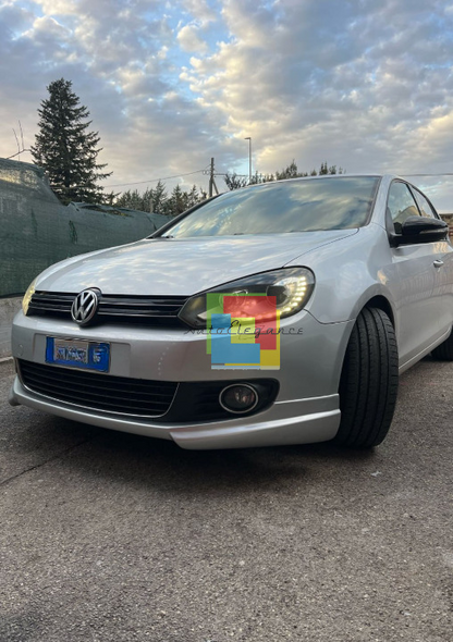 🔥0120 SOTTO PARAURTI ADATTO PER VW GOLF 6 STANDARD GREZZO🔥