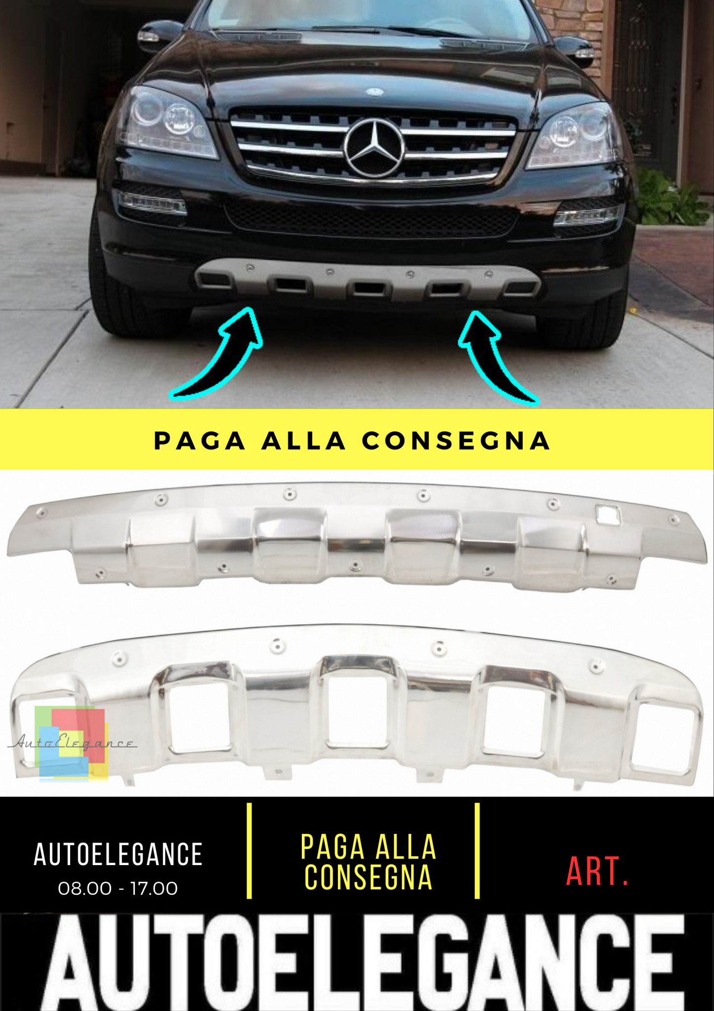 🔥Off Road Skid Plates suitable for Mercedes ML350 W164 (2005-2008)🔥 