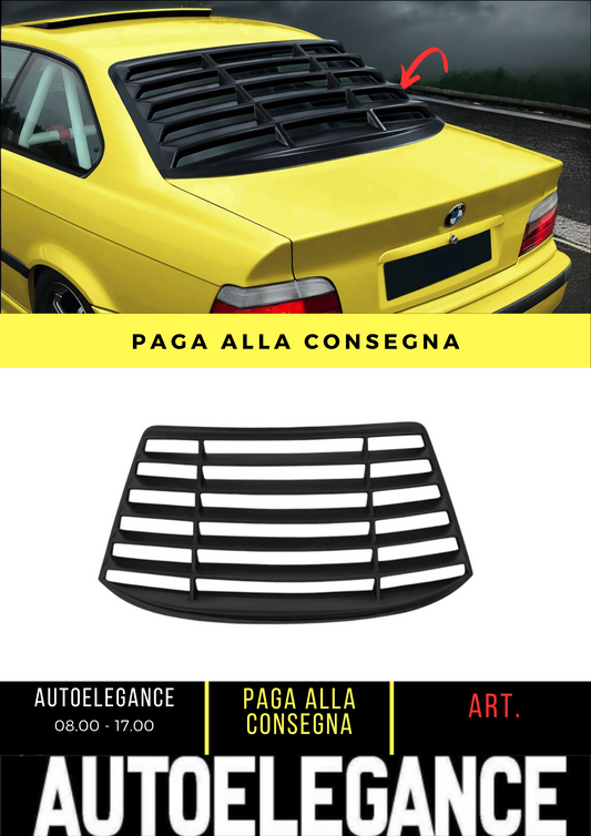 ✌️😎WINDOUS LOUVRE SUITABLE FOR BMW 3 SERIES E36 COUPE/SEDAN/COMPACT ABS😎✌️
