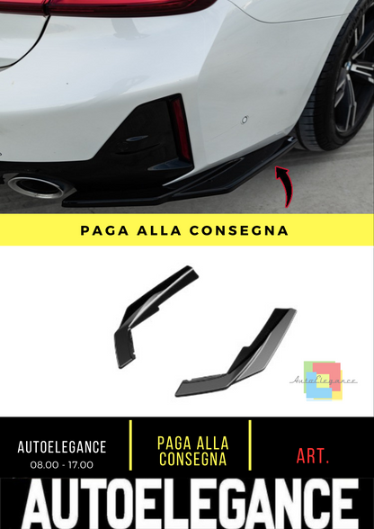 🔥Rear Side Splitters SUITABLE FOR BMW 3 Series M-PackG20/G21 Facelift 22+🔥