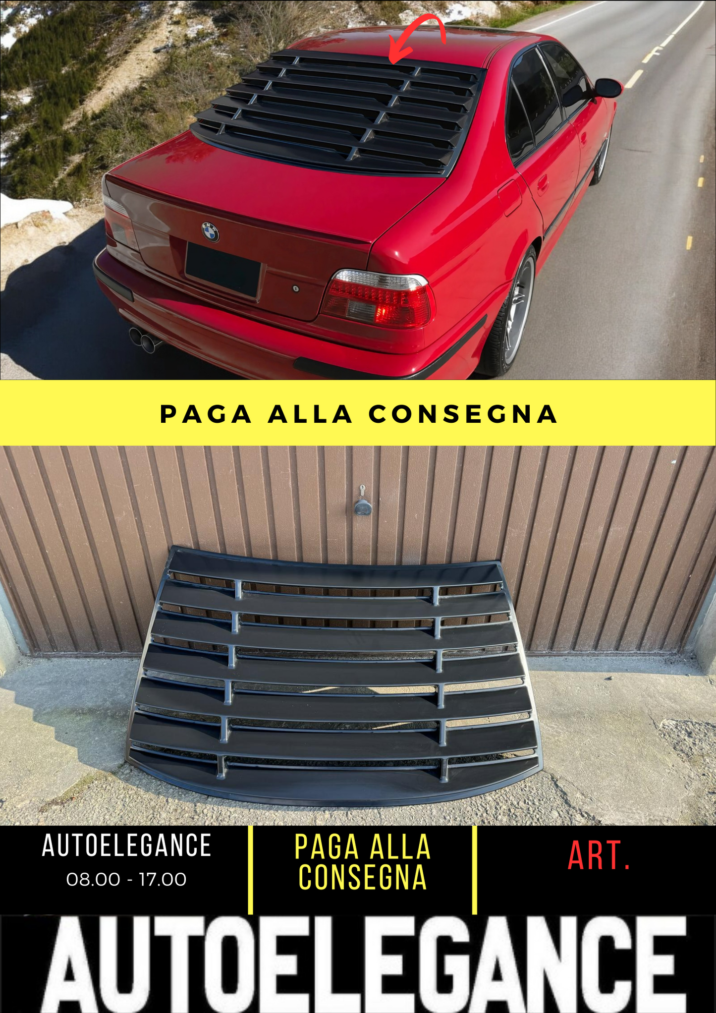 ✌️😎WINDOW LOUVER ADATTO PER BMW SERIE 5 E39 LIMO 😎✌️