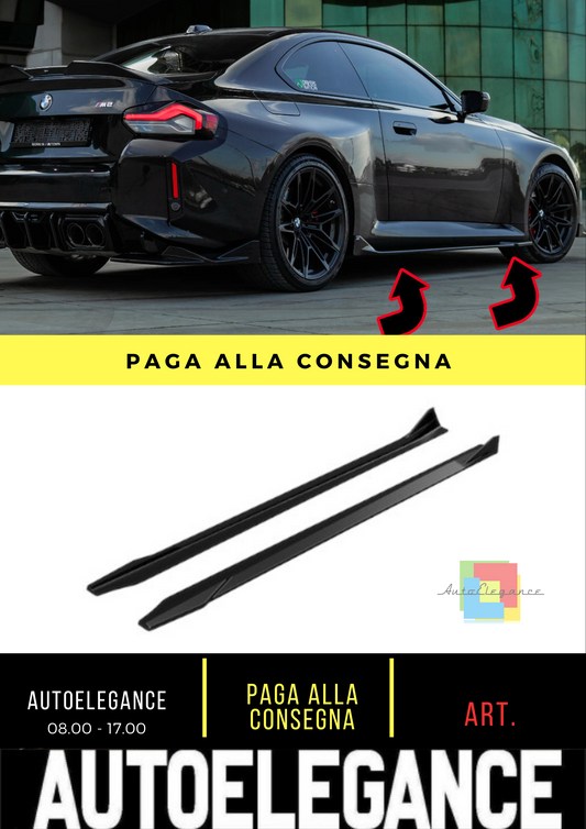 ❄️Minigonne laterali ADATTO PER BMW M2 G87 2023 + ❄️