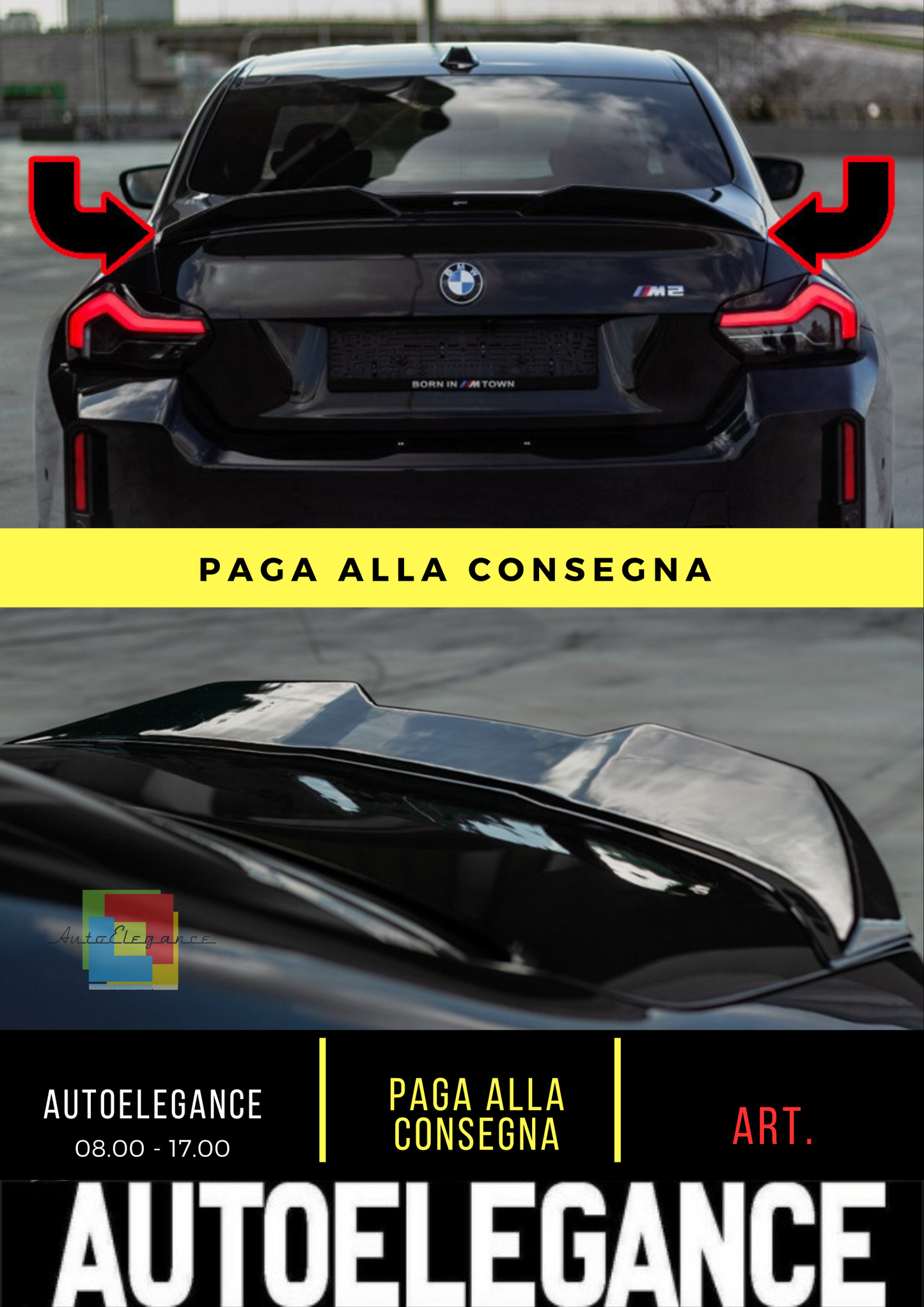 ❄️ SPOILER ADATTO PER BMW M2 G87 2023 + ❄️