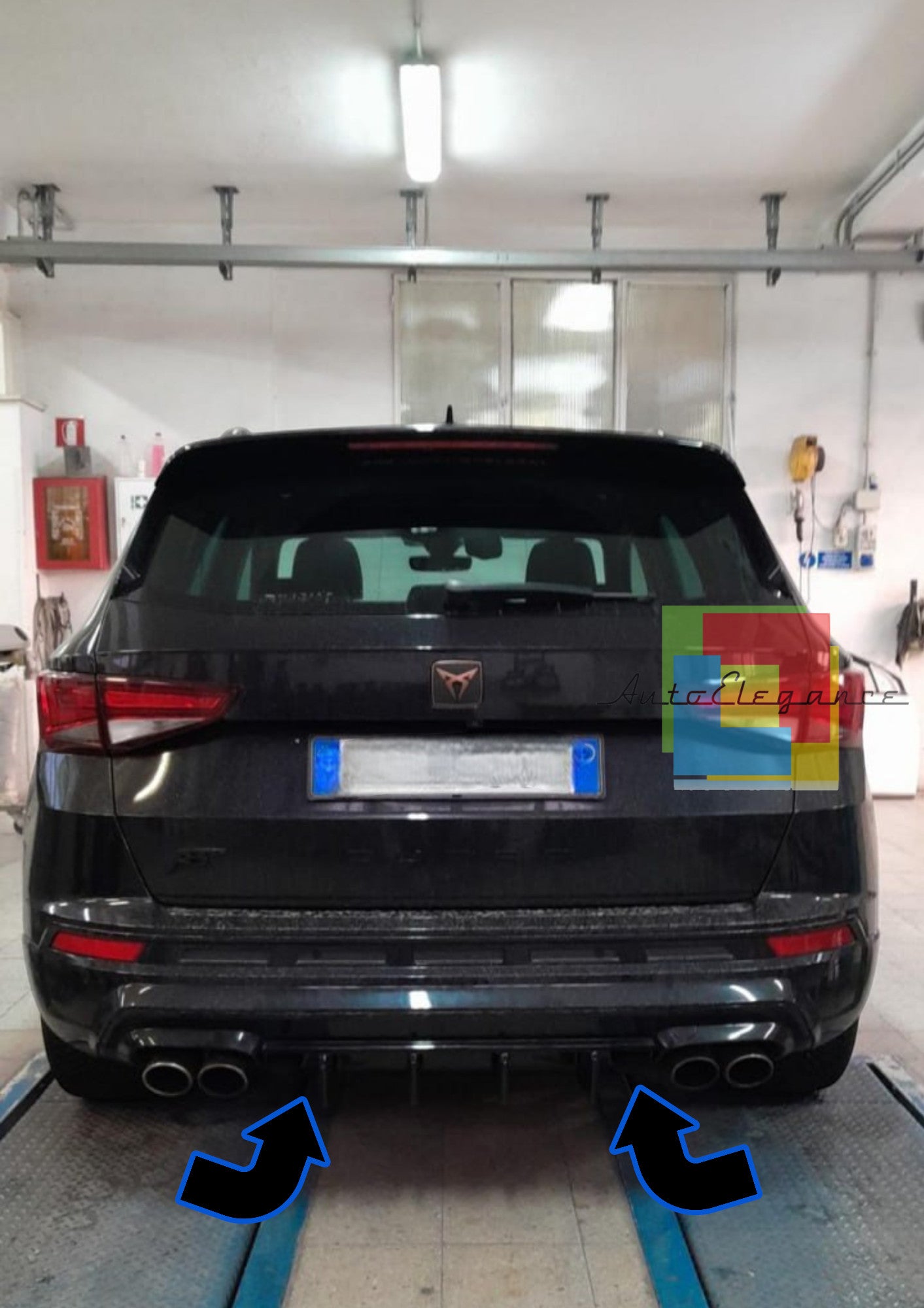 🔥1433 Diffusore adatto per CUPRA Ateca 2018+🔥