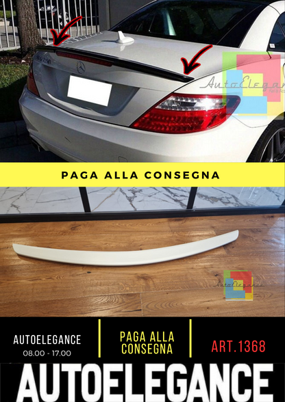 🔥1368 BOOT SPOILER SUITABLE FOR MERCEDES BENZ SLK R172 2011-2020 RAW🔥 