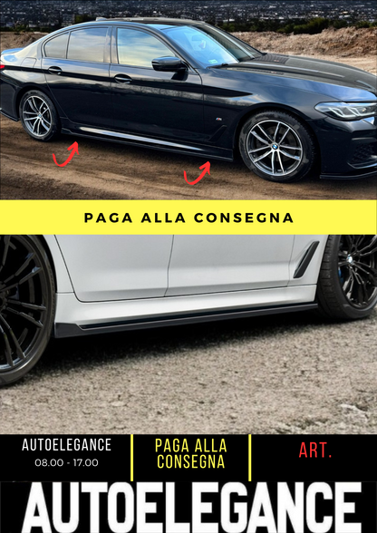 ✌️😎MINIGONNE LATERALI ADATTI PER BMW SERIE 5 G30 ABS😎✌️