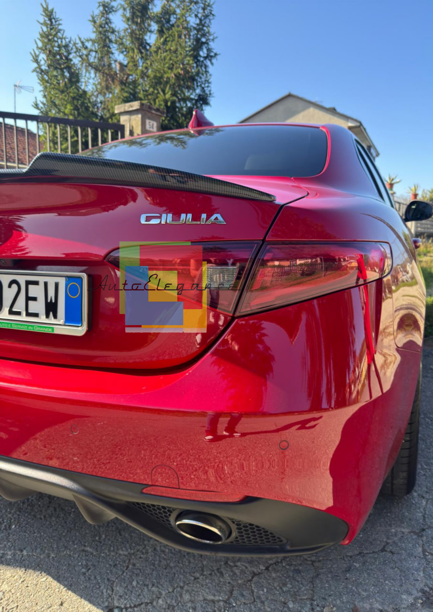 🔥SPOILER ADATTO PER ALFA ROMEO GIULIA 2015-2021 DESING SPORTIVO.🔥