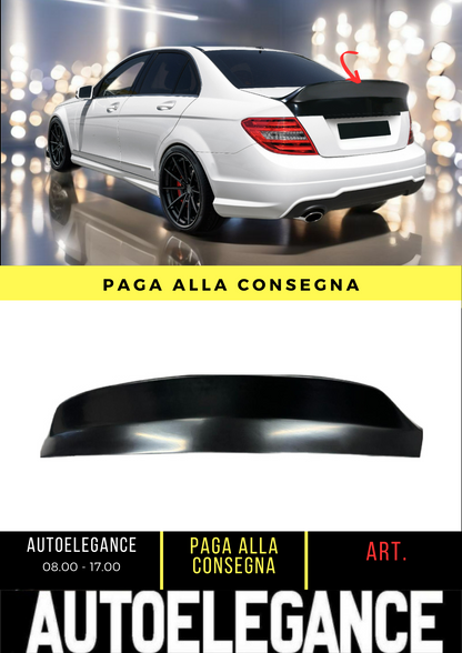 ✌️😎SPOILER POSTERIORE ADATTO PER MERCEDES CLASSE C W204 ABS😎✌️