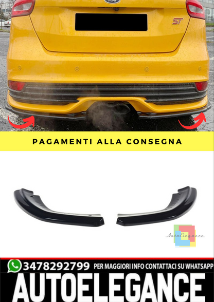 🔥Flap posteriori adatto per Ford Focus ST Mk3 FL 2015+ - Flap Rear Side, 🔥