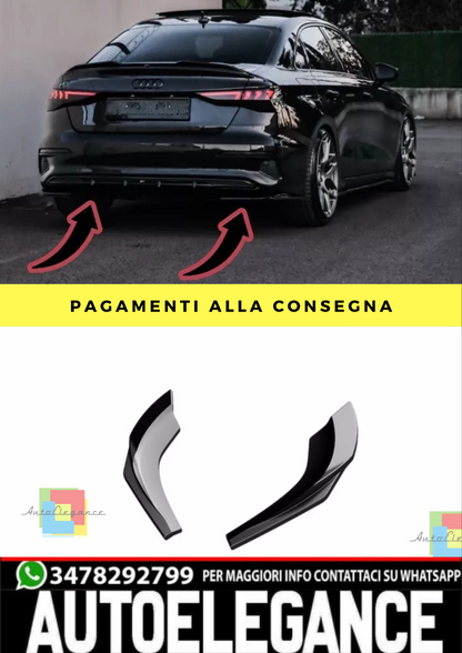 🔥Divisori Laterali Posteriori Adatto Per AUDI A3 8Y Berlina/Sportback 20-24🔥