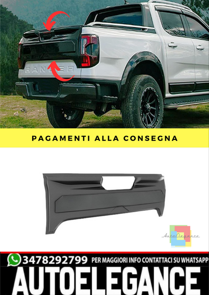 ❄️protezione cofano posteriore  Ford Ranger T7 22+Tailgate Plate Upper stock❄️