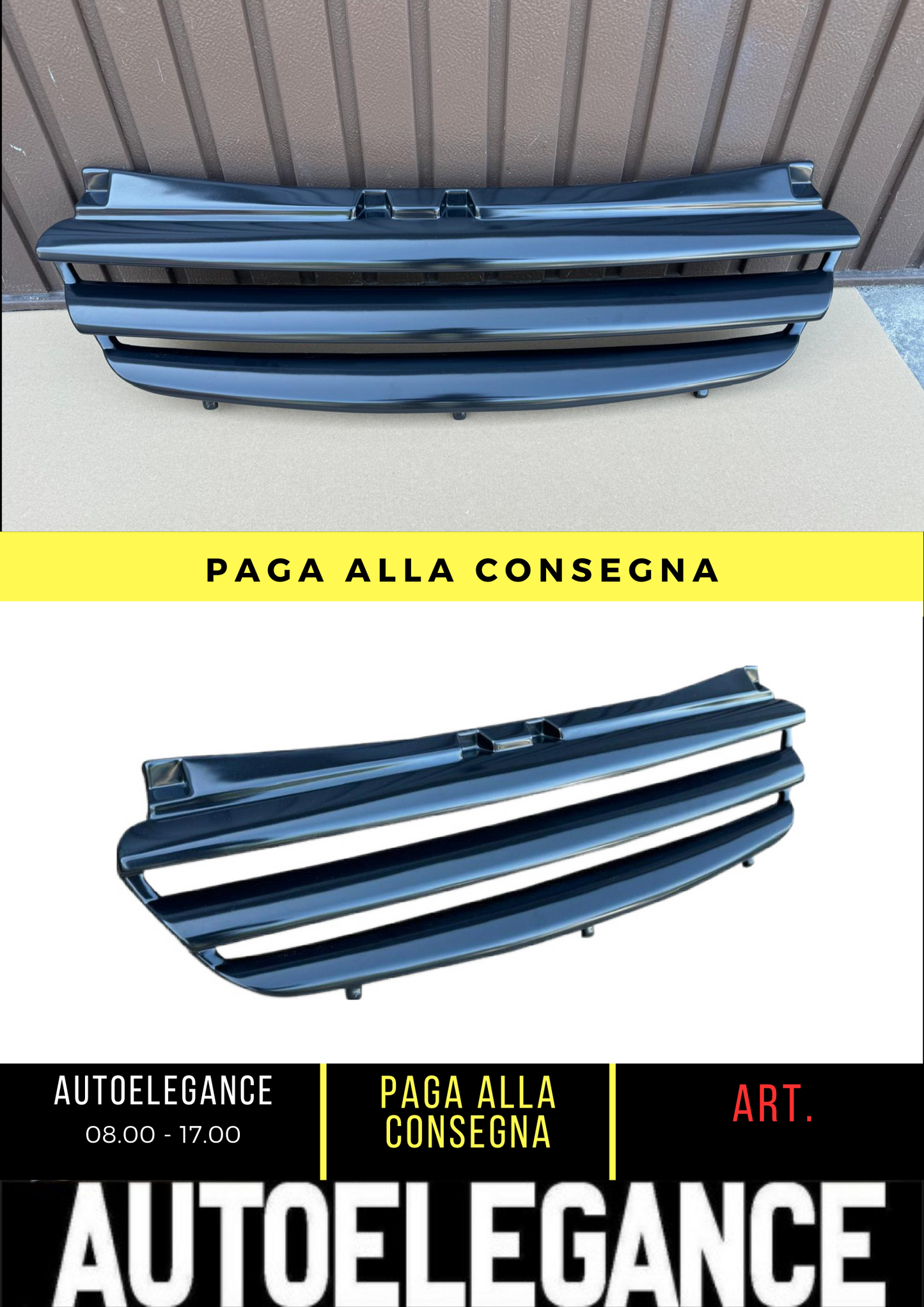 ✌️😎GRIGLIA ANTERIORE ADATTO PER MERCEDES W639 ABS😎✌️