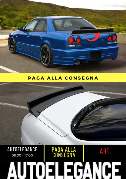 ✌️😎SPOILER POSTERIORE ADATTO PER NISSAN SKYLINE R34 ABS 😎✌️
