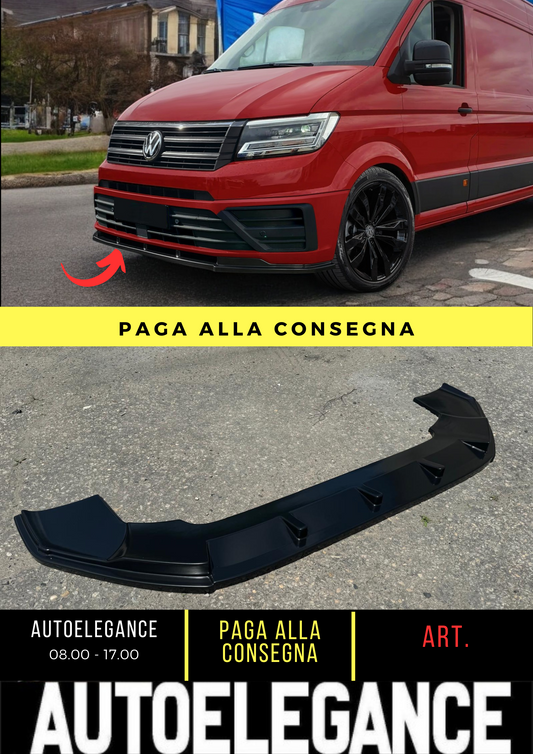 ✌️😎SOTTOPARAURTI ANTERIORE ADATTO PER VW CRAFTER II 2016- ABS 😎✌️