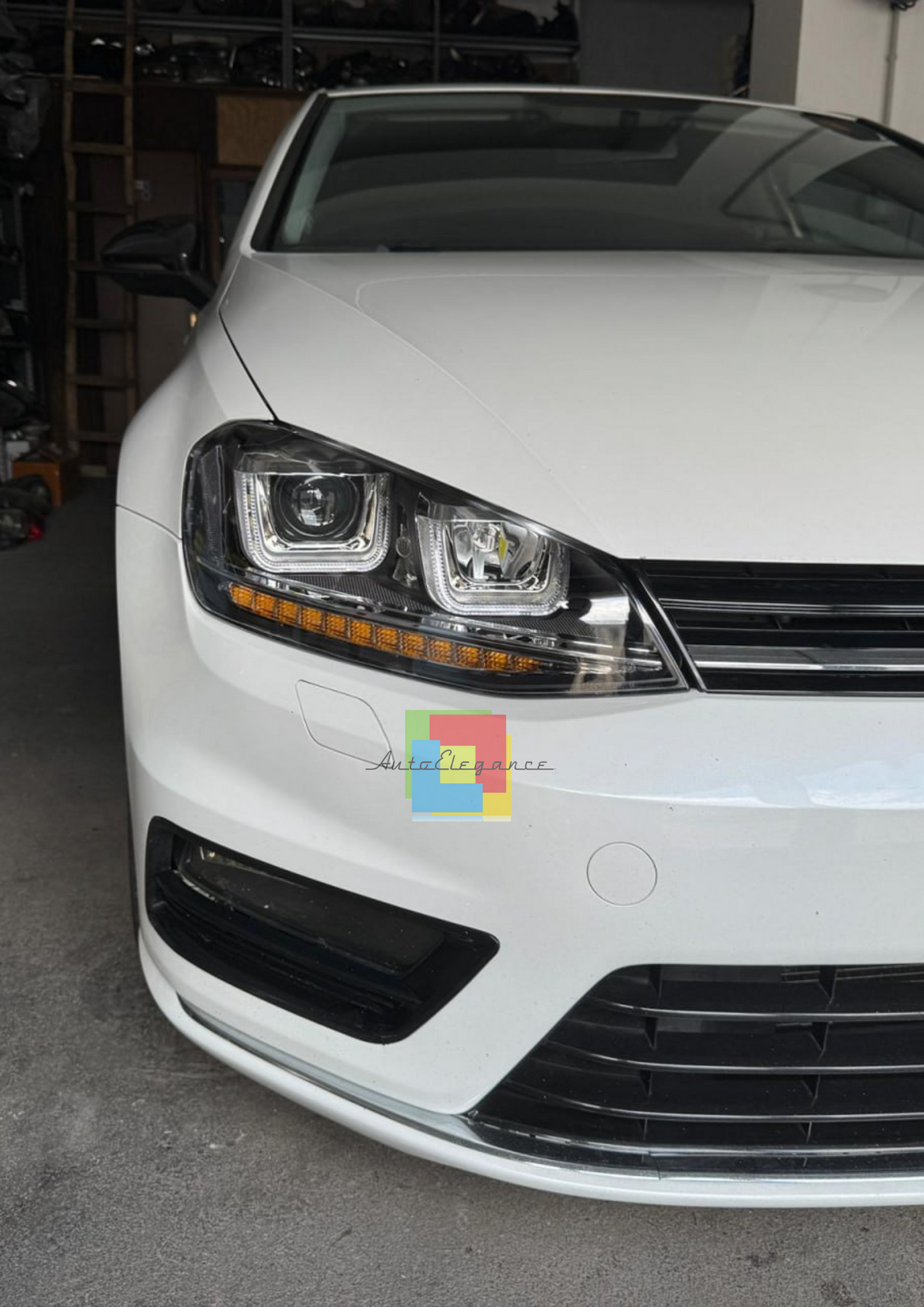 ⭐2063 FARI ANTERIORI ADATTO PER VW GOLF 7 2012-2017 LED⭐