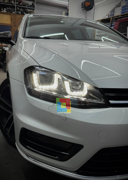 ⭐2063 FARI ANTERIORI ADATTO PER VW GOLF 7 2012-2017 LED⭐