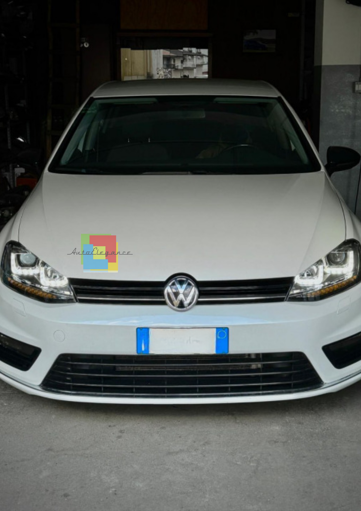 ⭐2063 FARI ANTERIORI ADATTO PER VW GOLF 7 2012-2017 LED⭐