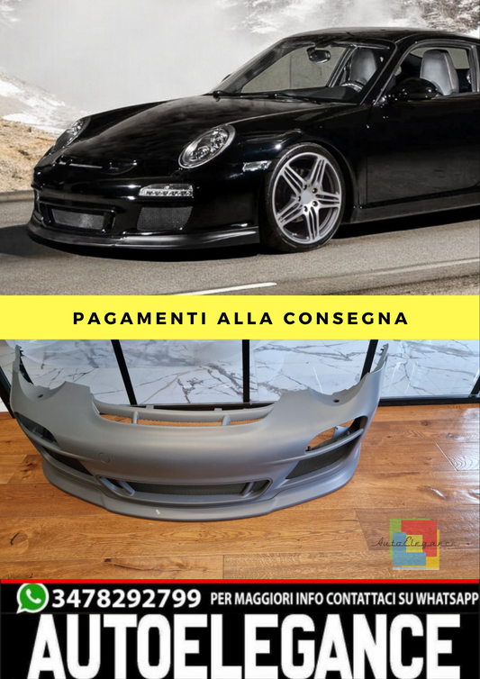⭐2130 PARAURTI ANTERIORE ADATTO PER Porsche 911 997.2 08-12⭐