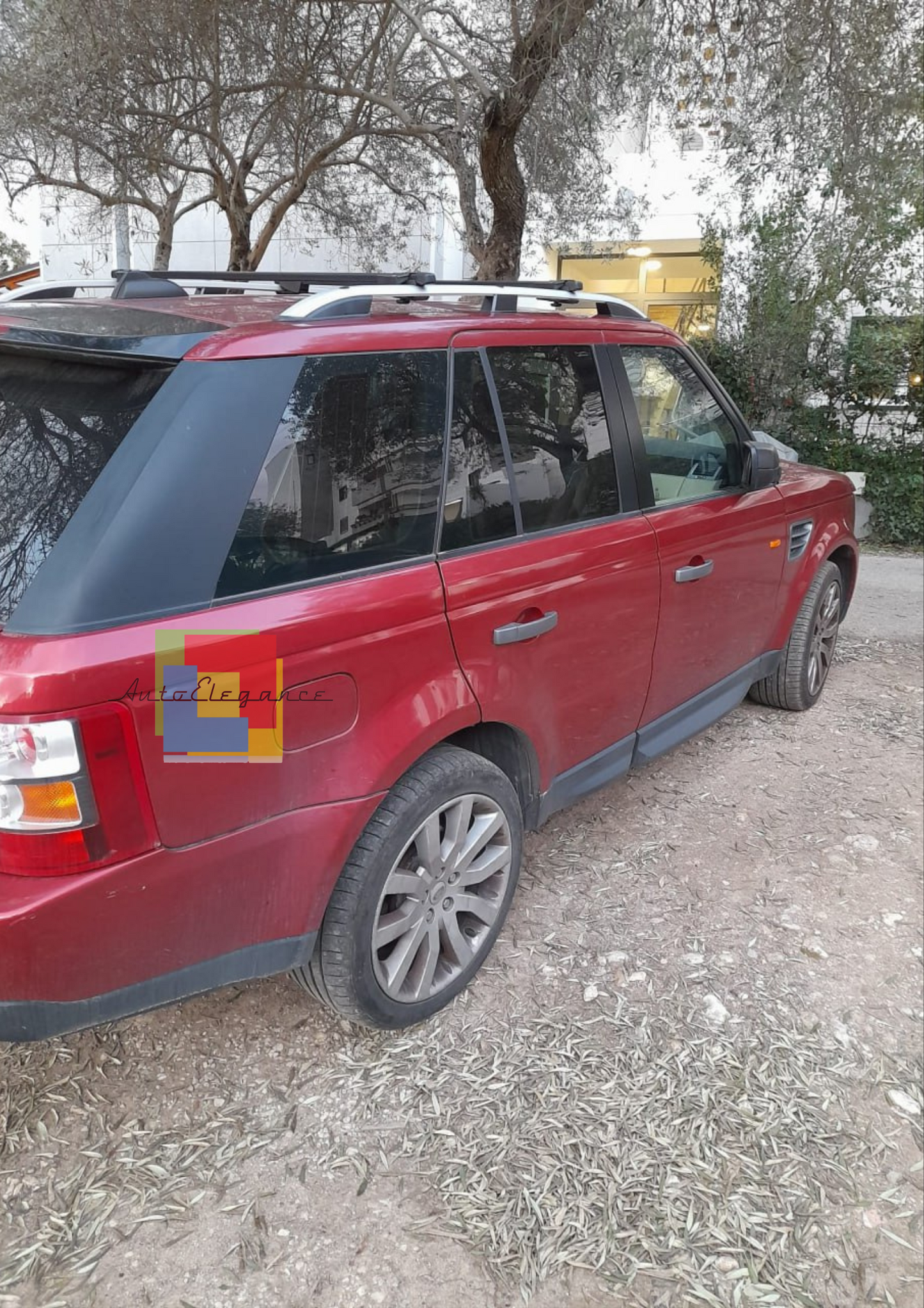 0214⭐MANCORRENTI RANGE ROVER SPORT 05-12 BARRE SUL TETTO PORTAPACCHI SATINATI⭐