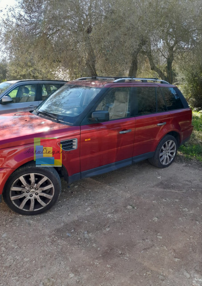 0214⭐MANCORRENTI RANGE ROVER SPORT 05-12 BARRE SUL TETTO PORTAPACCHI SATINATI⭐