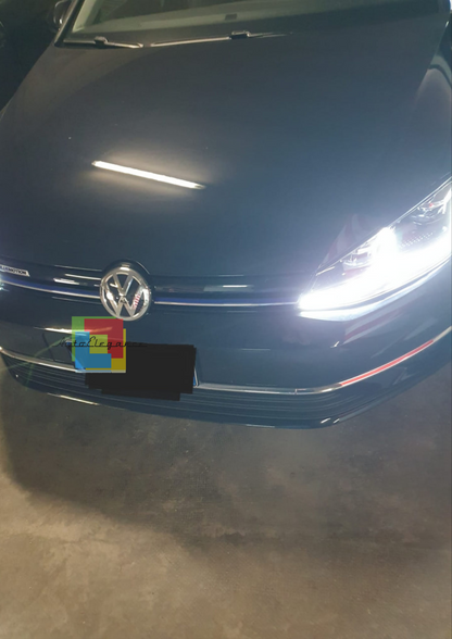 1448⭐FARI ANTERIORI ADATTI PER VW GOLF 7.5 2017-2020 LOOK R LINE DINAMICI LED1⭐
