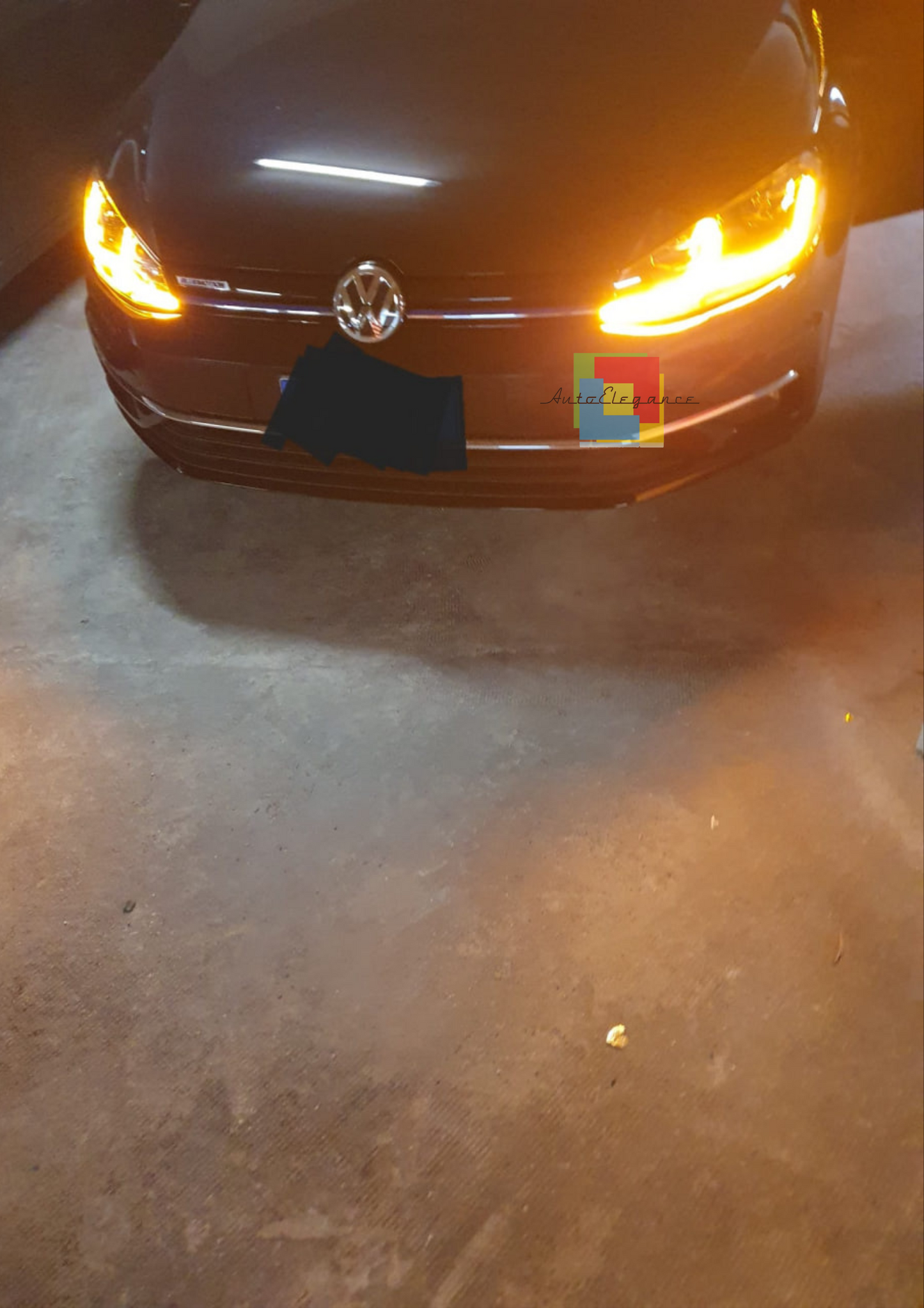 1448⭐FARI ANTERIORI ADATTI PER VW GOLF 7.5 2017-2020 LOOK R LINE DINAMICI LED1⭐