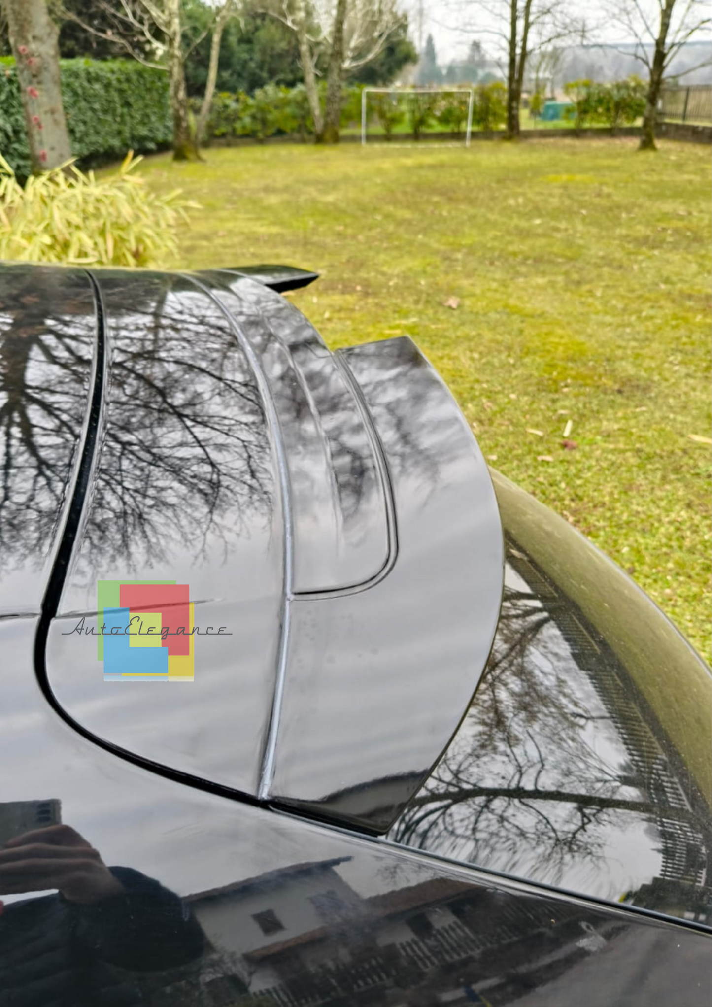 ⭐1585🔥SPOILER ADATTO PER SEAT IBIZA 6J 3 PORTE LOOK CUPRA DESIGN NERO LUCIDO🔥⭐