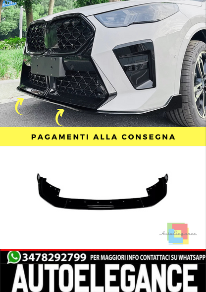 🔥SPLITTER ADATTO PER BMW X1 U11 dal 10/2022 con M-Sport🔥