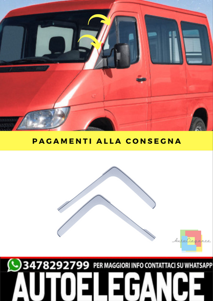 🔥Deflettore Vento Parapioggia Parabrezza Luce per Mercedes Sprinter W901-W905🔥