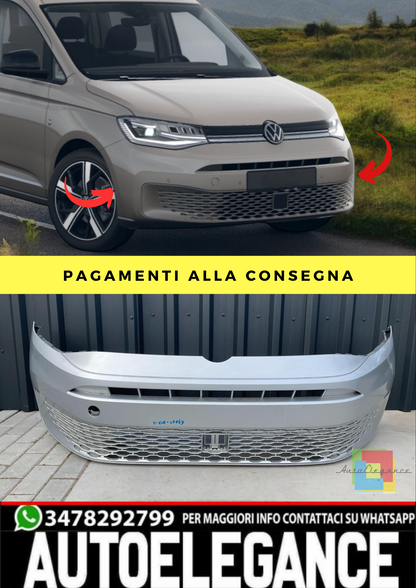 ⭐PARAURTI GRIGIO ADATTO PER  VW caddy USATO VERNICIATO 2021 - 2025 ⭐
